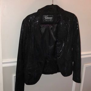Guess alligator blazer size medium